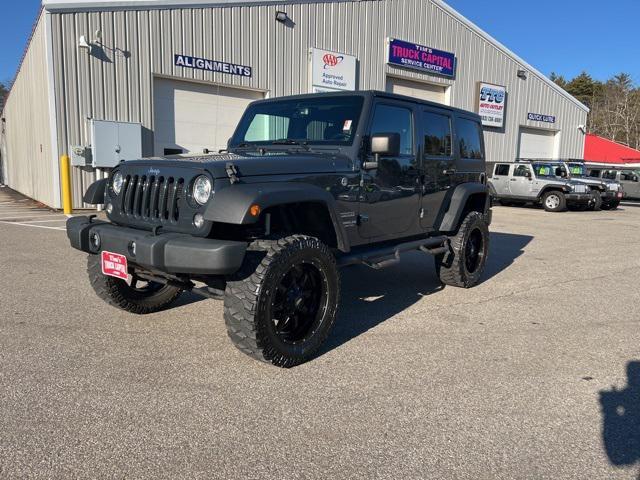 used 2017 Jeep Wrangler Unlimited car, priced at $21,999