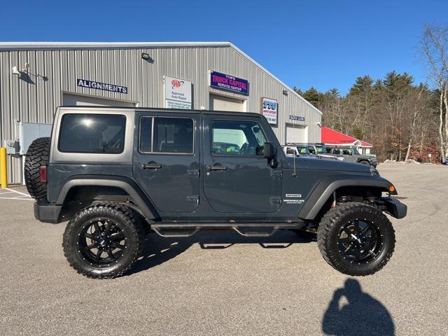 used 2017 Jeep Wrangler Unlimited car, priced at $21,999