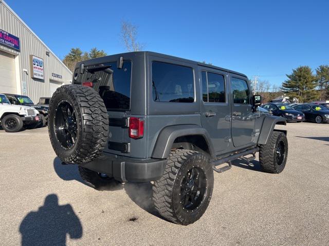 used 2017 Jeep Wrangler Unlimited car, priced at $21,999