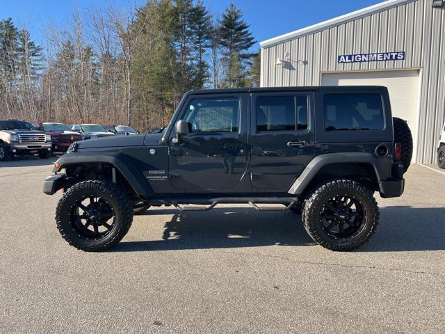 used 2017 Jeep Wrangler Unlimited car, priced at $21,999