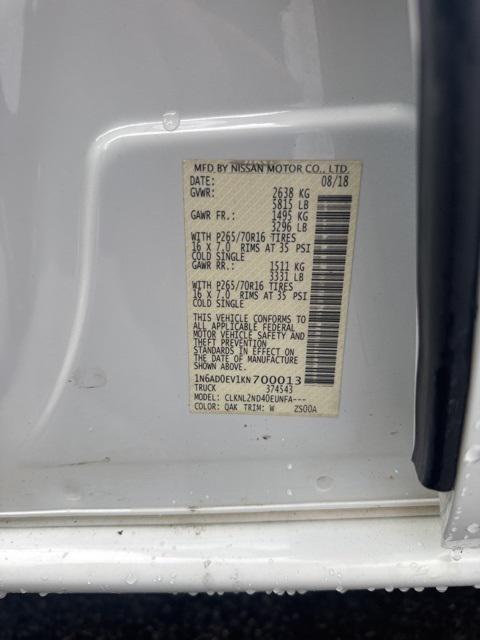 used 2019 Nissan Frontier car, priced at $21,500