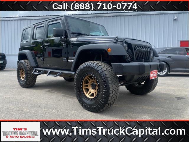 used 2016 Jeep Wrangler Unlimited car, priced at $22,999