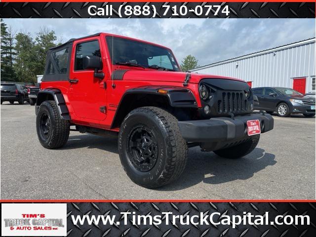 used 2017 Jeep Wrangler car, priced at $20,999