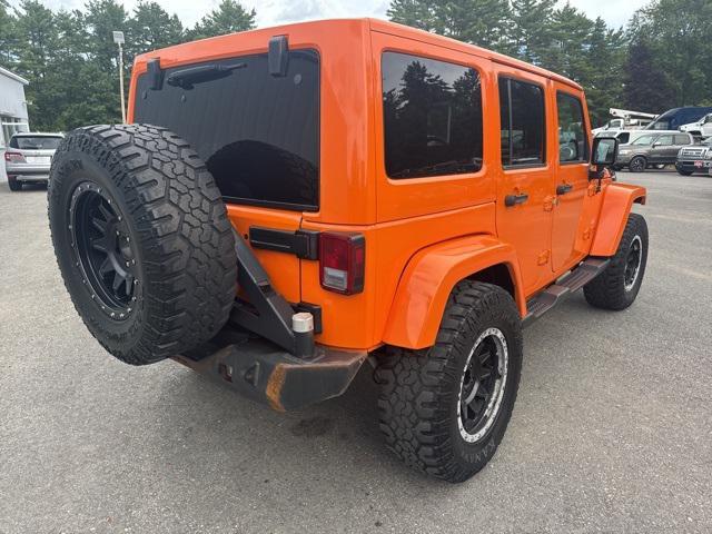 used 2012 Jeep Wrangler Unlimited car, priced at $10,950