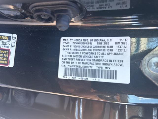 used 2018 Honda CR-V car, priced at $14,990