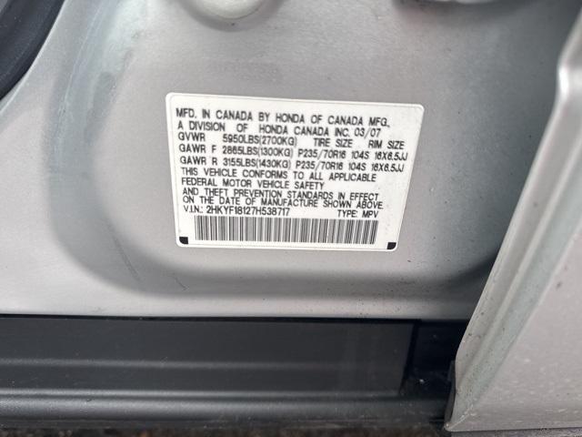 used 2007 Honda Pilot car, priced at $4,950