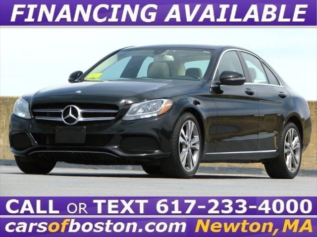 used 2017 Mercedes-Benz C-Class car, priced at $16,900