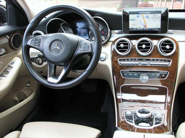 used 2017 Mercedes-Benz C-Class car, priced at $16,900