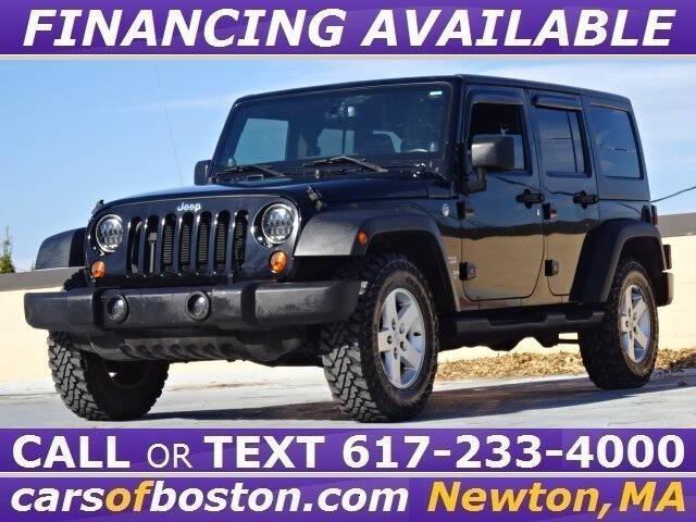 used 2013 Jeep Wrangler Unlimited car, priced at $15,900