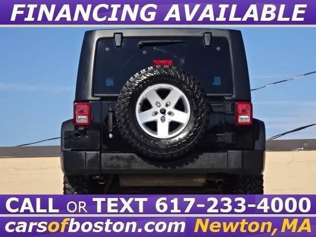 used 2013 Jeep Wrangler Unlimited car, priced at $15,900