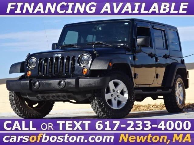 used 2013 Jeep Wrangler Unlimited car, priced at $15,900