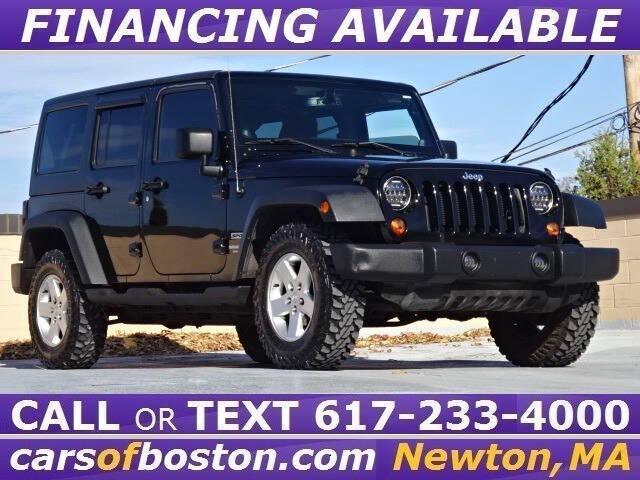 used 2013 Jeep Wrangler Unlimited car, priced at $15,900