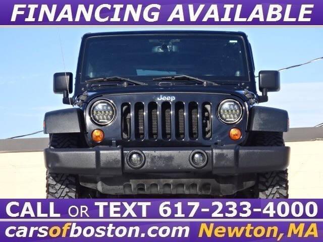 used 2013 Jeep Wrangler Unlimited car, priced at $15,900