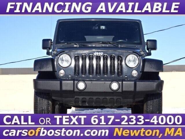 used 2018 Jeep Wrangler JK Unlimited car, priced at $17,500