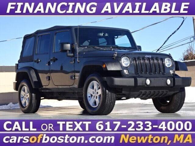 used 2018 Jeep Wrangler JK Unlimited car, priced at $15,900