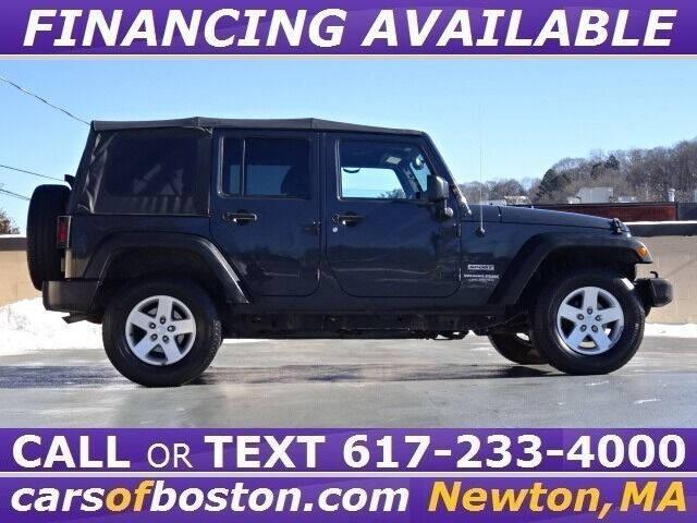 used 2018 Jeep Wrangler JK Unlimited car, priced at $15,900