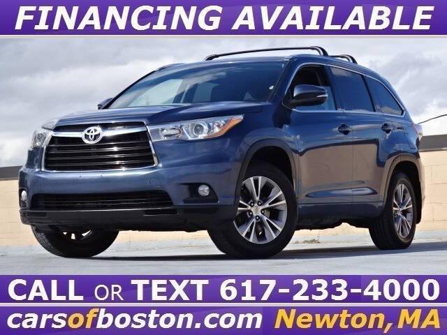 used 2015 Toyota Highlander car, priced at $16,900