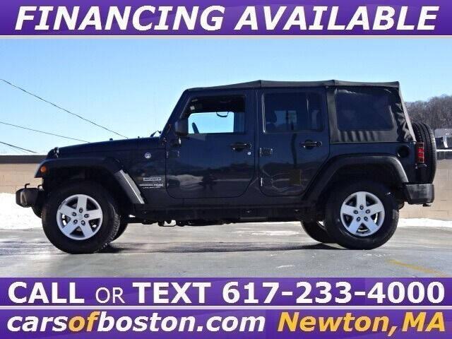 used 2018 Jeep Wrangler Unlimited car, priced at $16,900