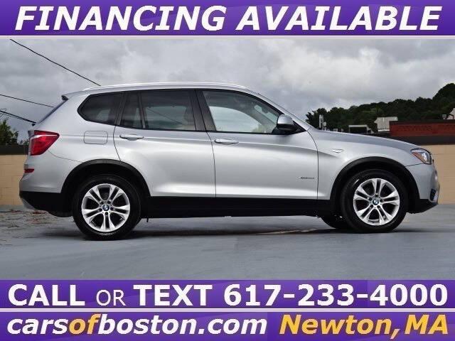 used 2016 BMW X3 car, priced at $17,500