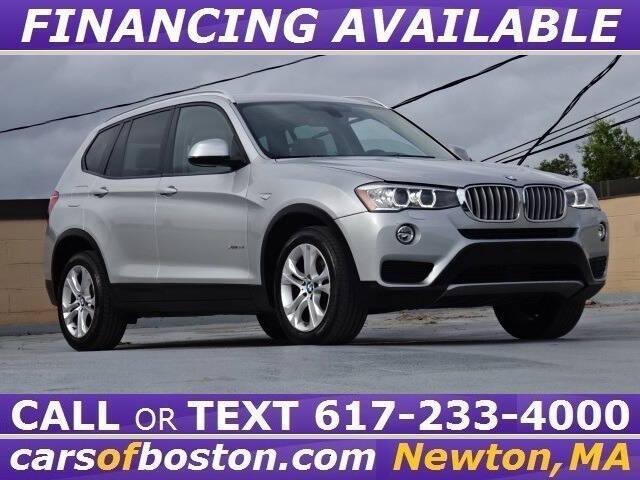 used 2016 BMW X3 car, priced at $17,500