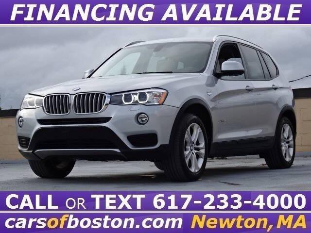 used 2016 BMW X3 car, priced at $17,500