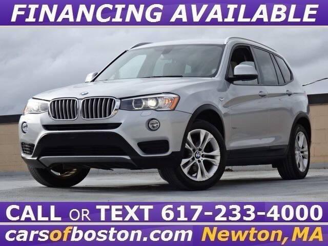 used 2016 BMW X3 car, priced at $17,500