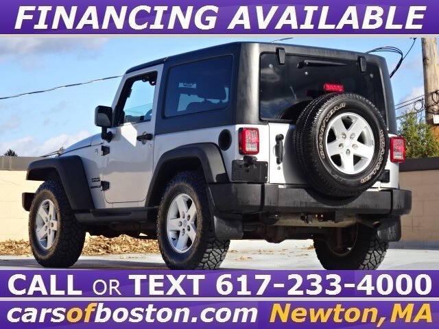 used 2012 Jeep Wrangler car, priced at $15,500