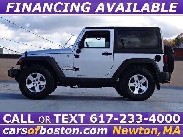 used 2012 Jeep Wrangler car, priced at $15,500