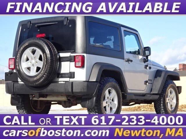 used 2012 Jeep Wrangler car, priced at $15,500