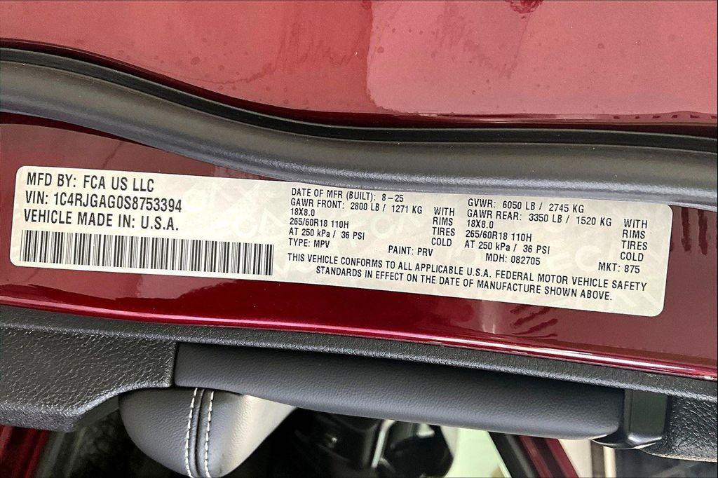 new 2025 Jeep Grand Cherokee car, priced at $33,420