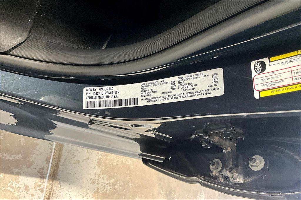 new 2025 Ram 1500 car, priced at $71,100