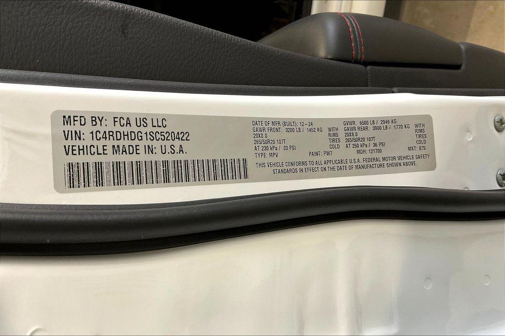 new 2025 Dodge Durango car, priced at $36,335