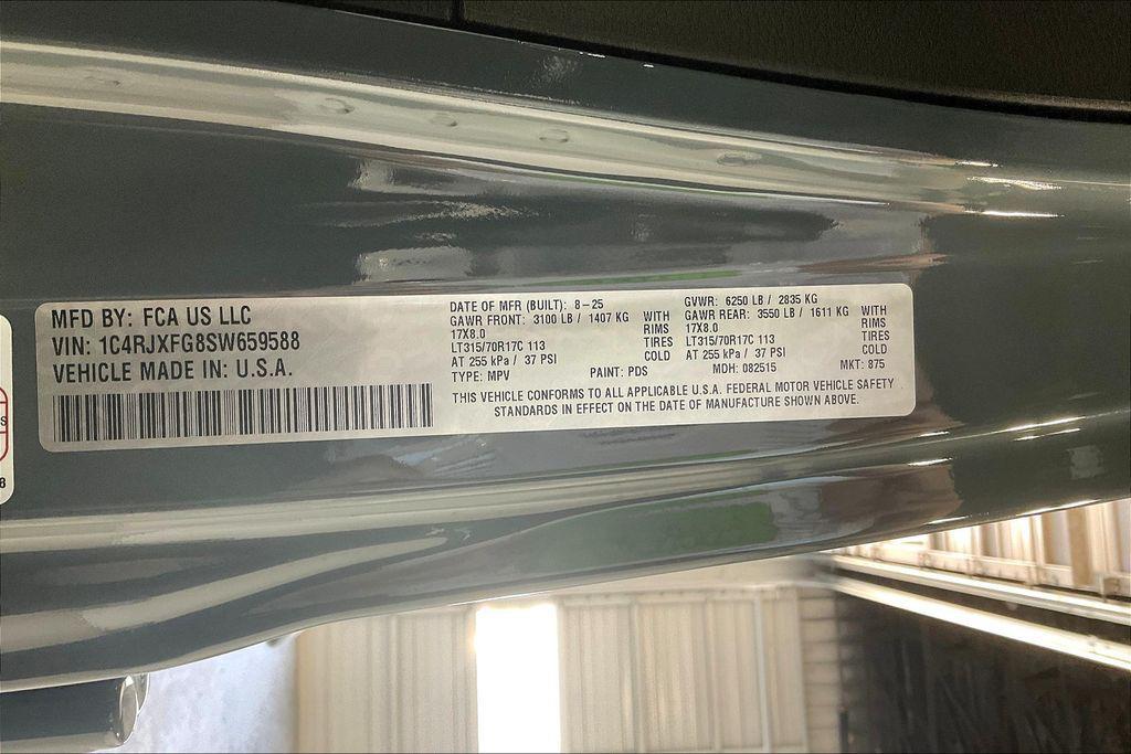 new 2025 Jeep Wrangler car, priced at $63,760