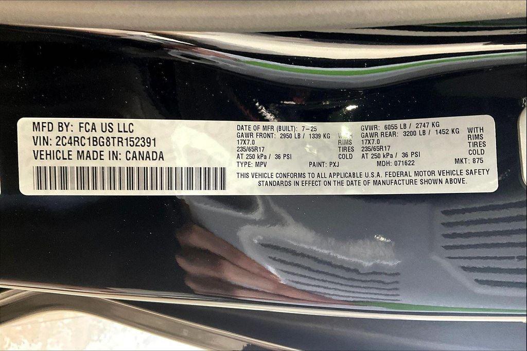 new 2026 Chrysler Pacifica car, priced at $41,240