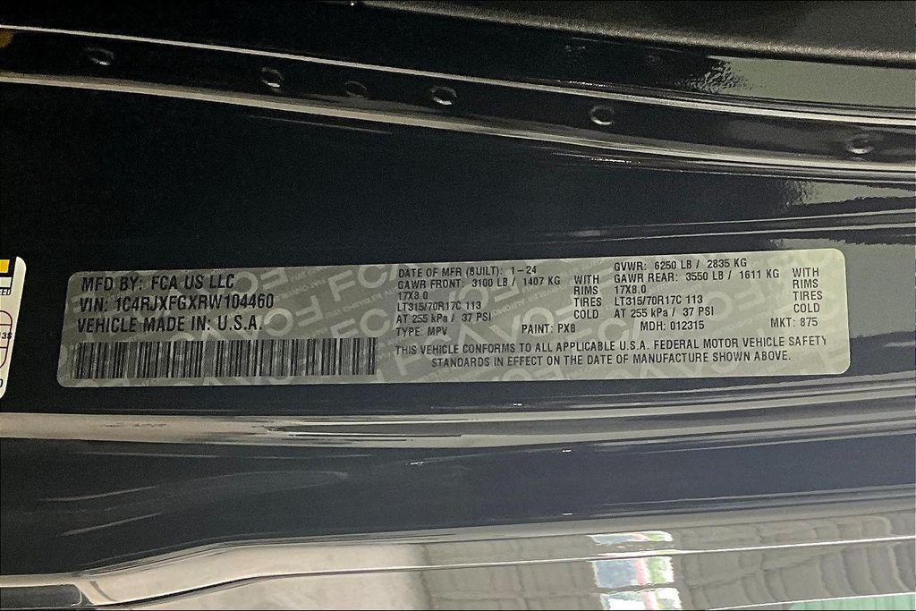 new 2024 Jeep Wrangler car, priced at $66,355