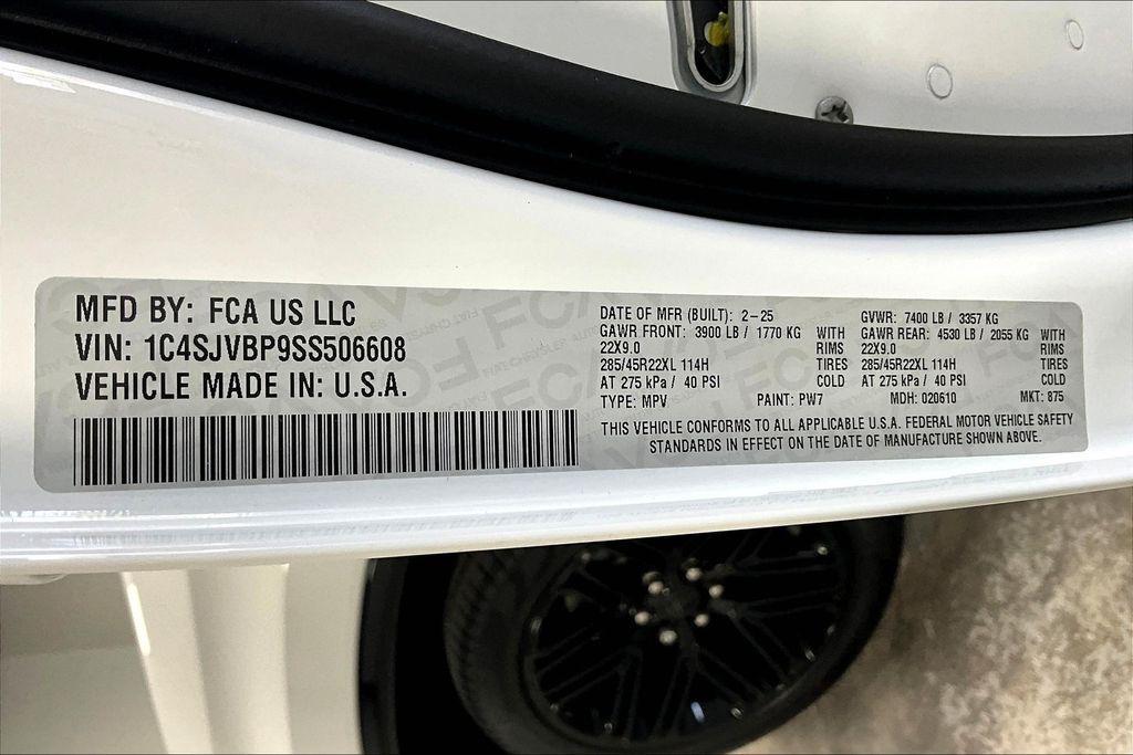 new 2025 Jeep Wagoneer car, priced at $71,135