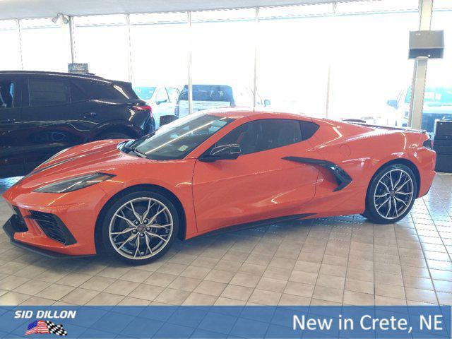 new 2025 Chevrolet Corvette car, priced at $77,055