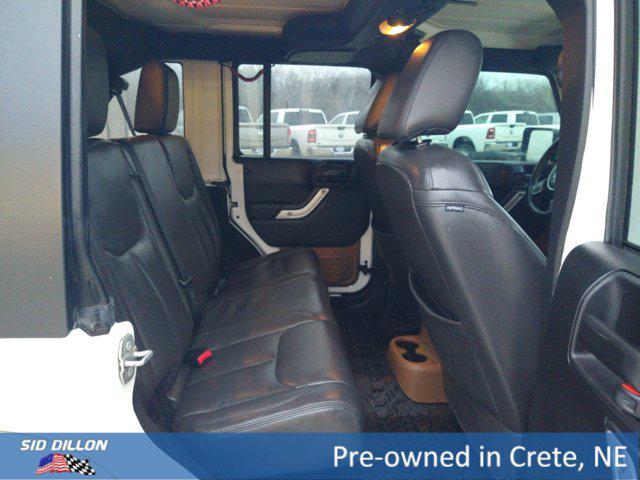 used 2016 Jeep Wrangler Unlimited car, priced at $14,680