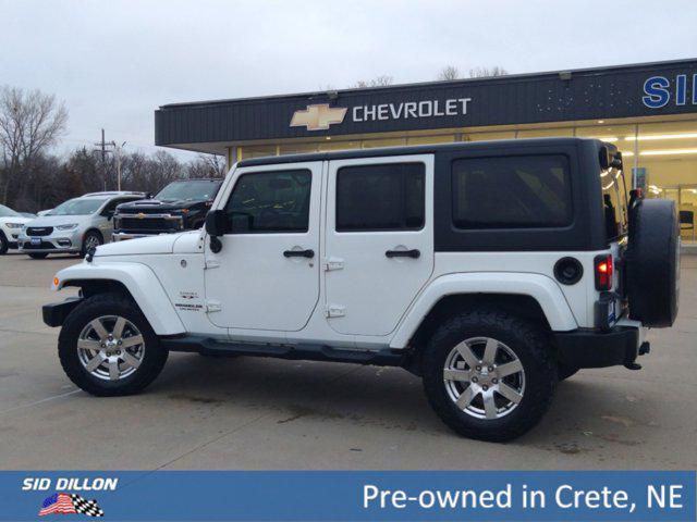 used 2016 Jeep Wrangler Unlimited car, priced at $14,680