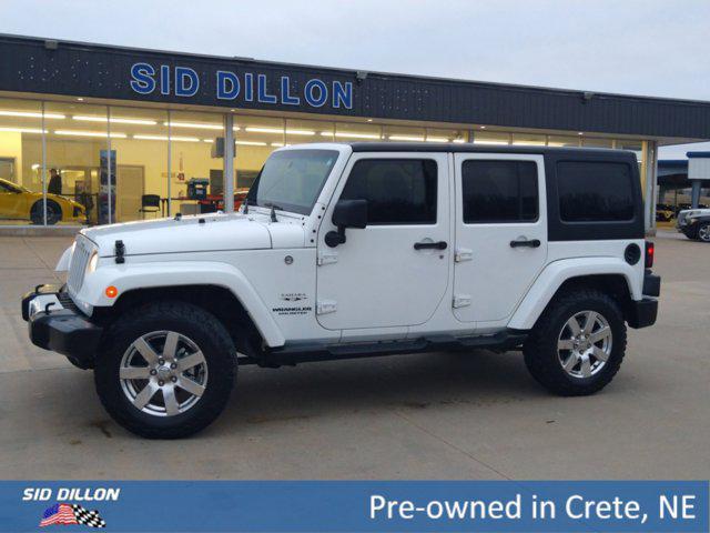 used 2016 Jeep Wrangler Unlimited car, priced at $14,680