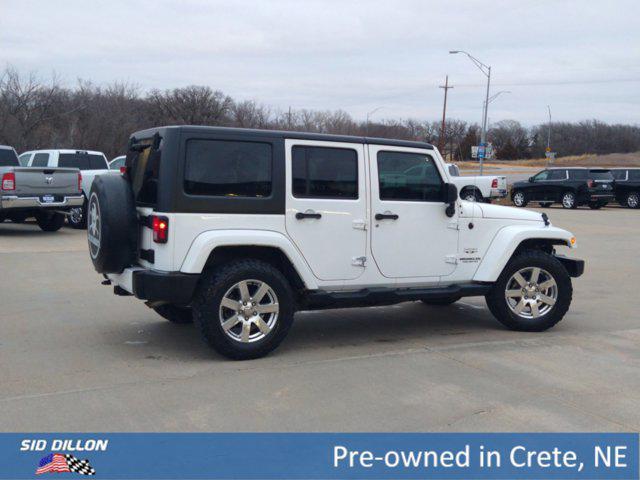 used 2016 Jeep Wrangler Unlimited car, priced at $14,680