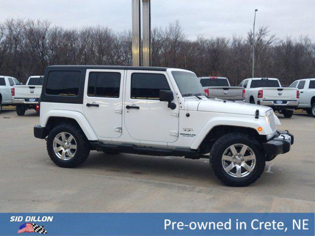 used 2016 Jeep Wrangler Unlimited car, priced at $14,680