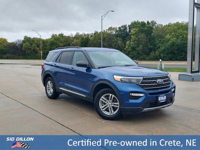 used 2022 Ford Explorer car, priced at $32,493