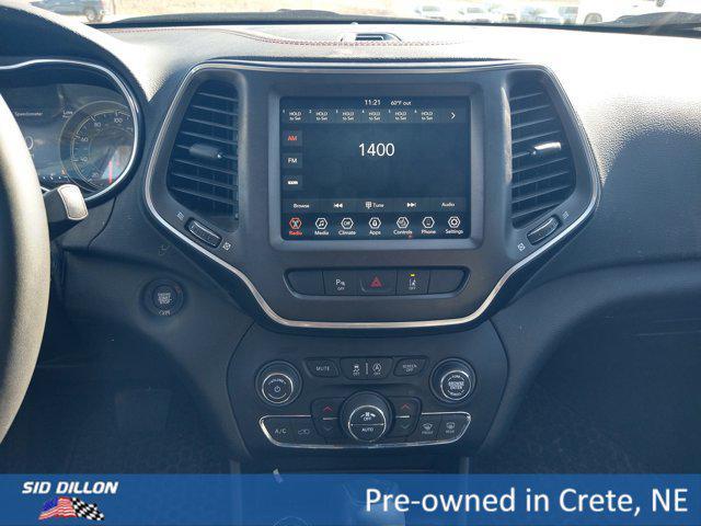 used 2021 Jeep Cherokee car, priced at $23,495