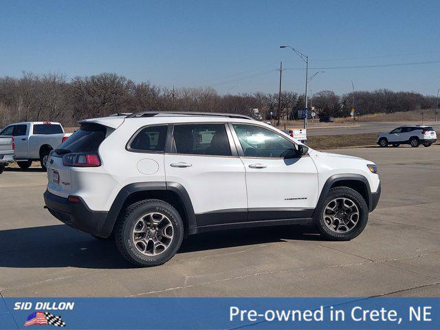 used 2021 Jeep Cherokee car, priced at $23,495