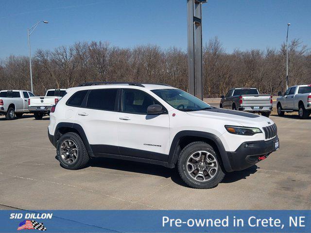 used 2021 Jeep Cherokee car, priced at $23,495