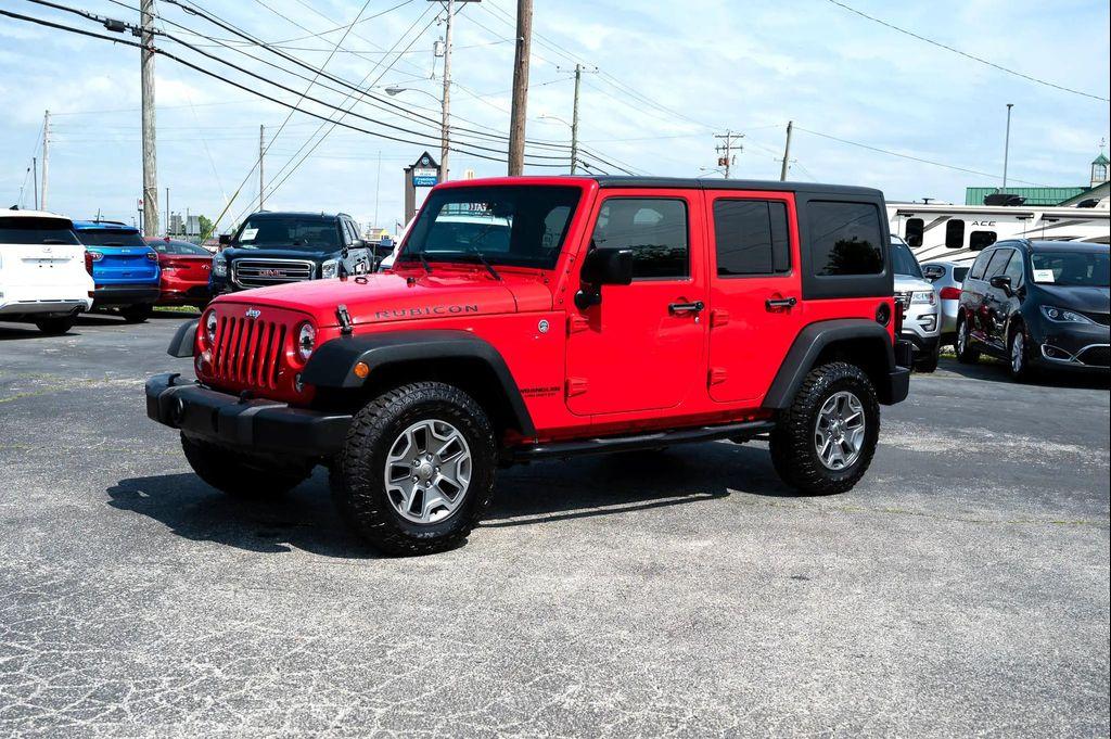 used 2015 Jeep Wrangler Unlimited car, priced at $23,495