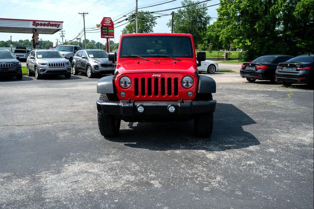 used 2015 Jeep Wrangler Unlimited car, priced at $23,495