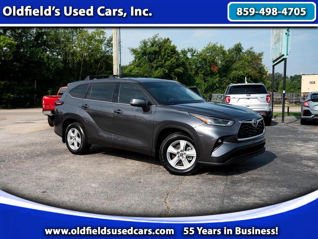 used 2021 Toyota Highlander car, priced at $23,495