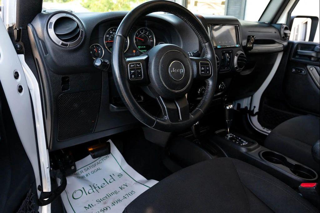 used 2015 Jeep Wrangler Unlimited car, priced at $17,995